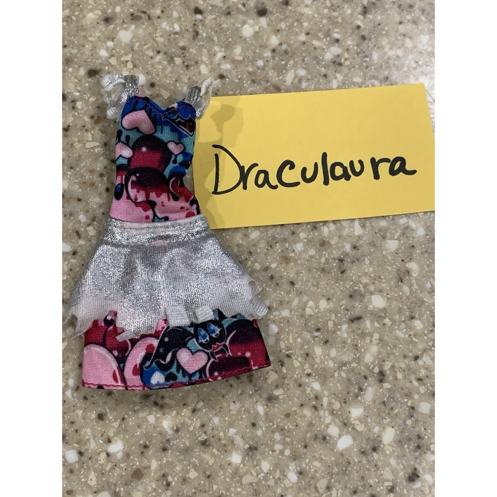 Monster High Draculaura Boo York Doll Replacement Dress